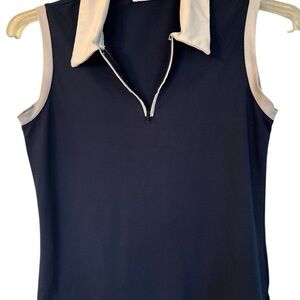 Pinspark Sleeveless Golf Polo Shirts